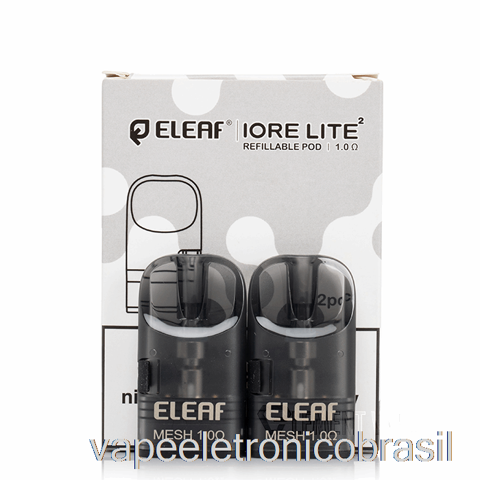 Vape Vaporesso Eleaf Iore Lite 2 Cápsulas De Reposição 2ml Cápsulas Recarregáveis